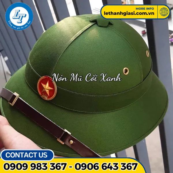 Nón Cối Tròn Bộ Đội