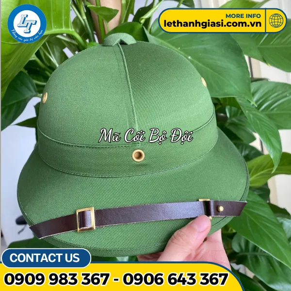 Nón Cối Tròn Bộ Đội