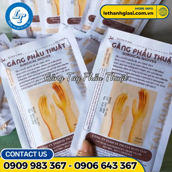 Găng Tay Y Tế Tiệt Trùng