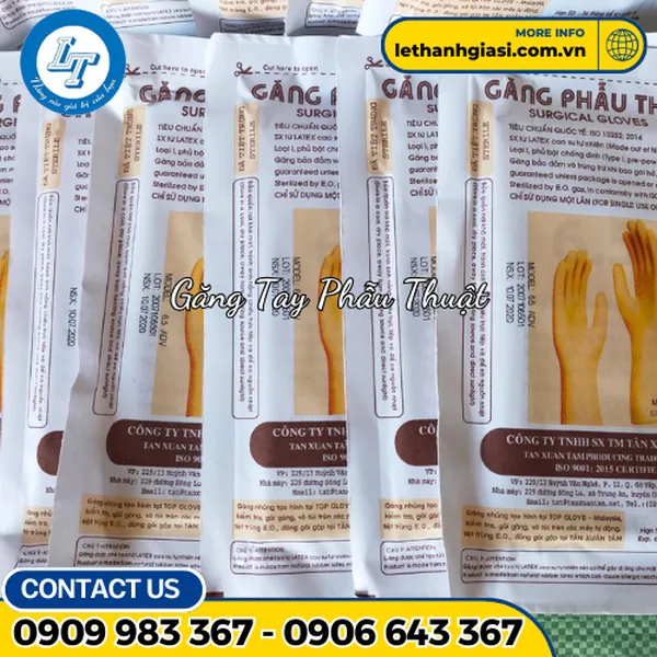 Găng Tay Y Tế Tiệt Trùng
