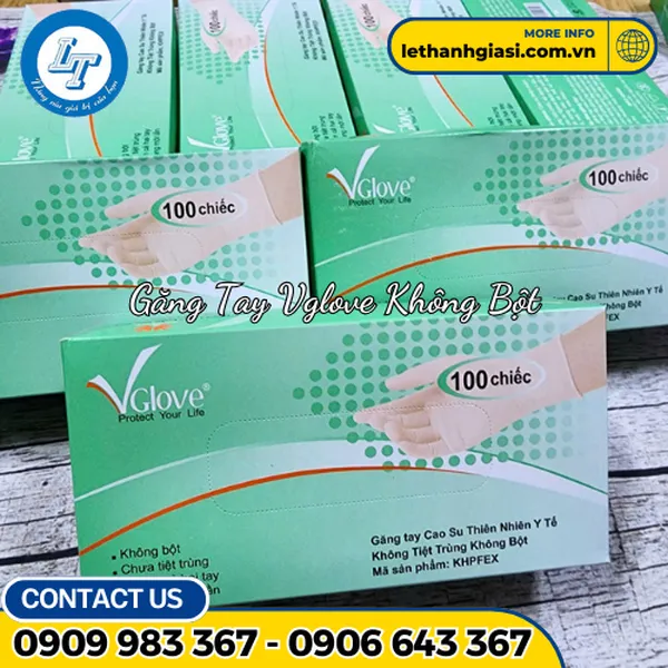 Găng Tay Y Tế Vglove Không Bột