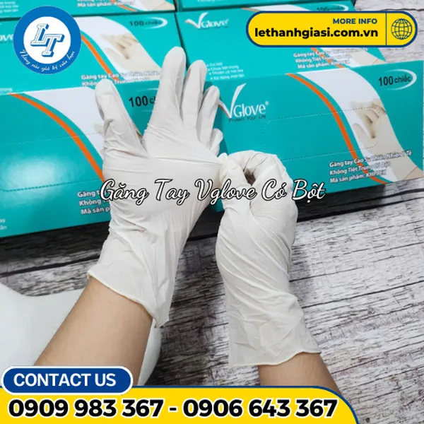 Găng Tay Y Tế Vglove Có Bột