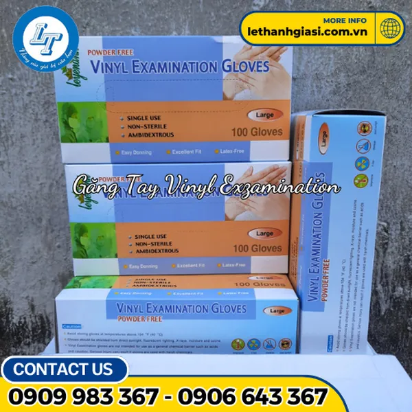 Găng Tay Y Tế Vinyl
