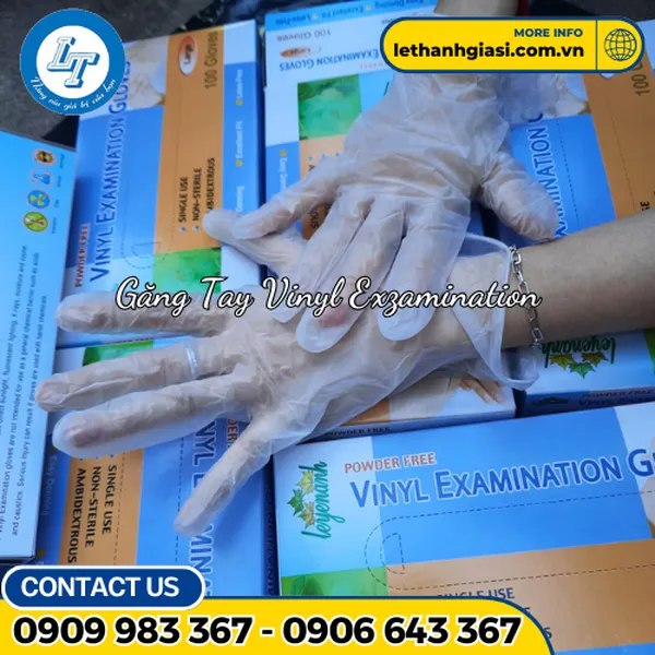 Găng Tay Y Tế Vinyl