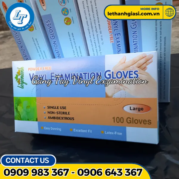 Găng Tay Y Tế Vinyl