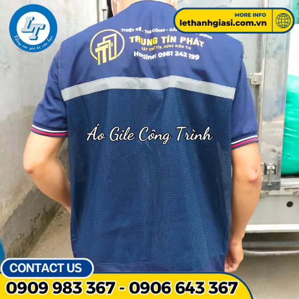 Áo Gile Công Trình