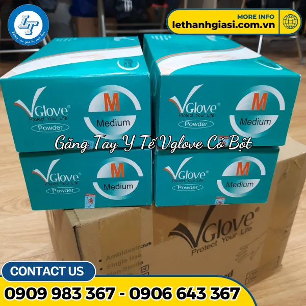 Găng Tay Y Tế Vglove Có Bột