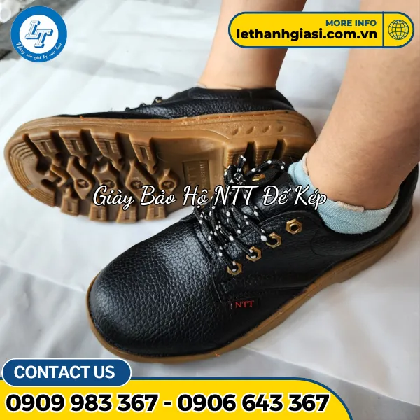 Giày Bảo Hộ NTT Đế Kép