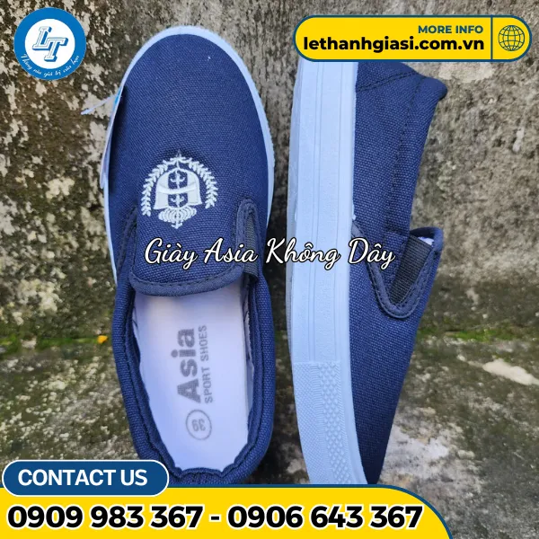 GIÀY ASIA  BÔNG LÚA XANH 