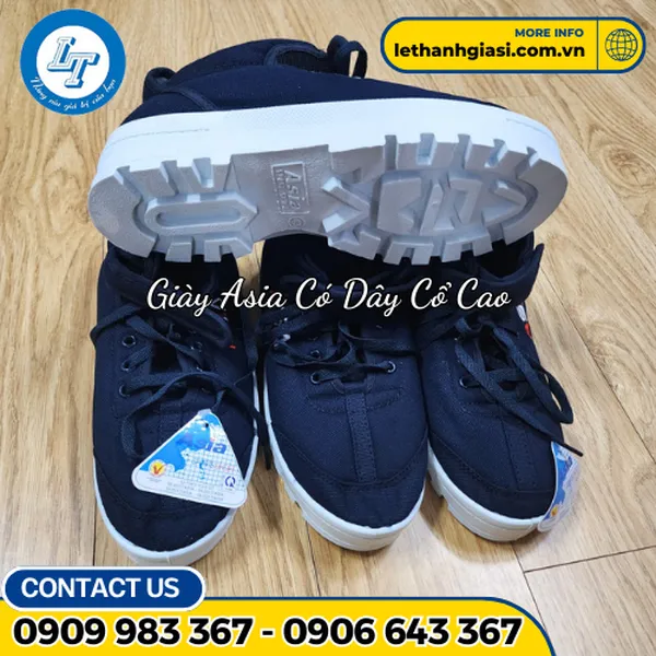 GIÀY ASIA CỔ CAO CỘT DÂY