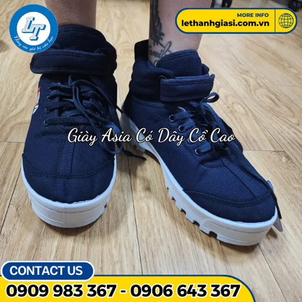 GIÀY ASIA CỔ CAO CỘT DÂY