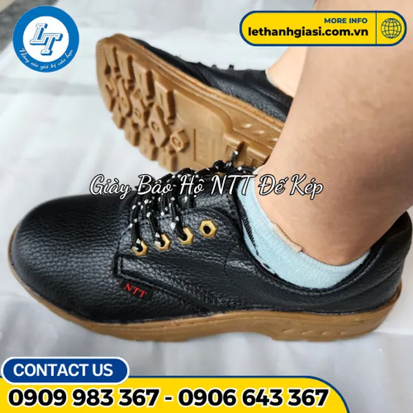 Giày Bảo Hộ NTT Đế Kép