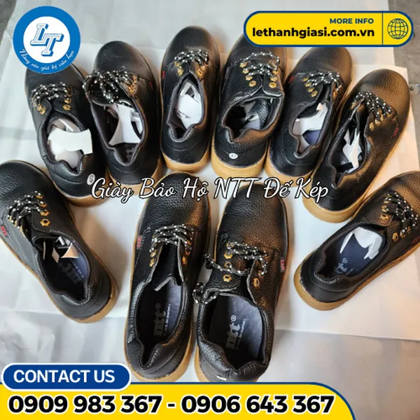 Giày Bảo Hộ NTT Đế Kép