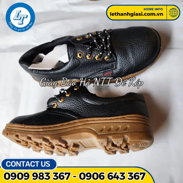 Giày Bảo Hộ NTT Đế Kép