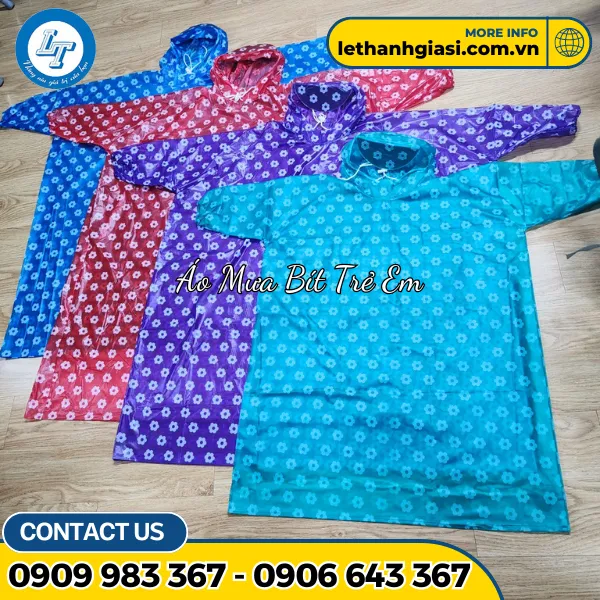 ÁO MƯA BÍT TRẺ EM