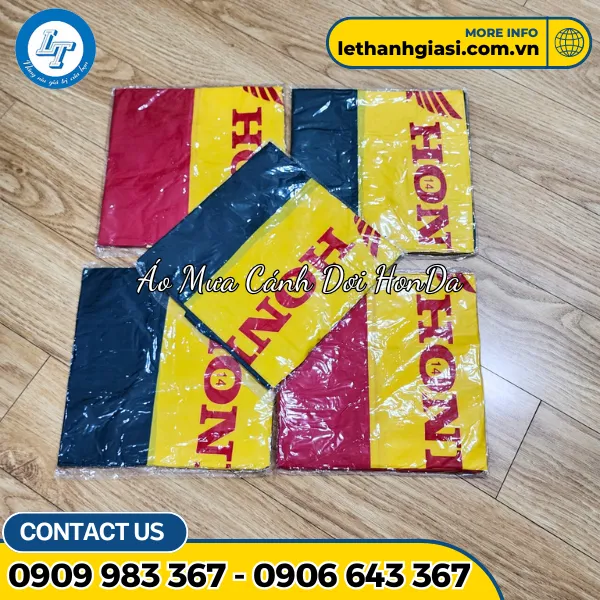 ÁO MƯA CÁNH DƠI HONDA