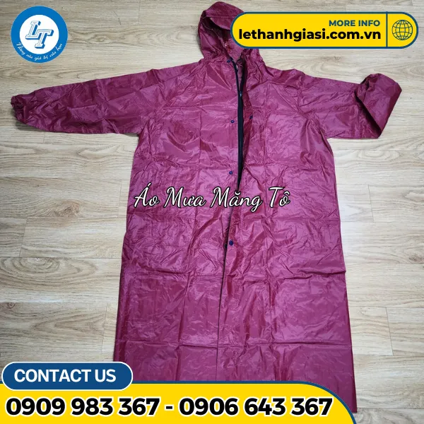 ÁO MƯA MĂNG TÔ