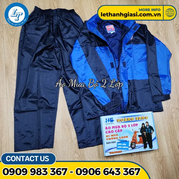 ÁO MƯA BỘ 2 LỚP