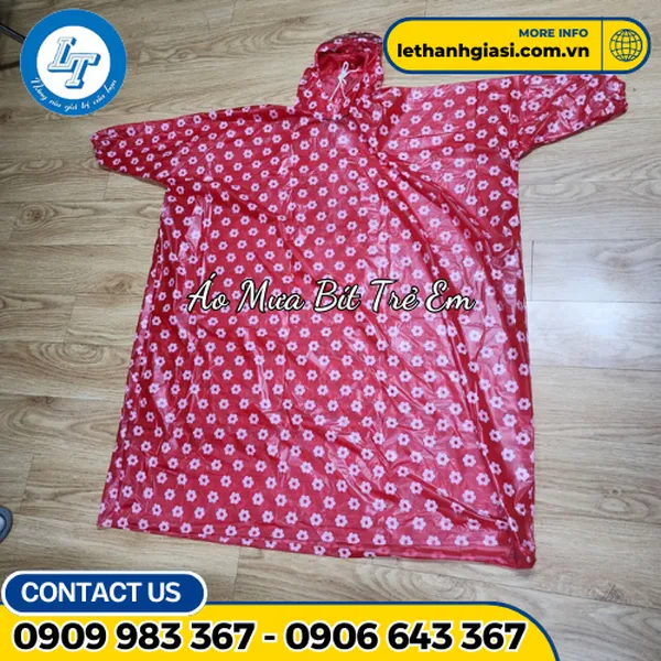ÁO MƯA BÍT TRẺ EM