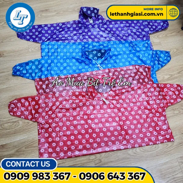 ÁO MƯA BÍT TRẺ EM