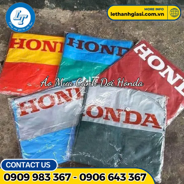 ÁO MƯA CÁNH DƠI HONDA