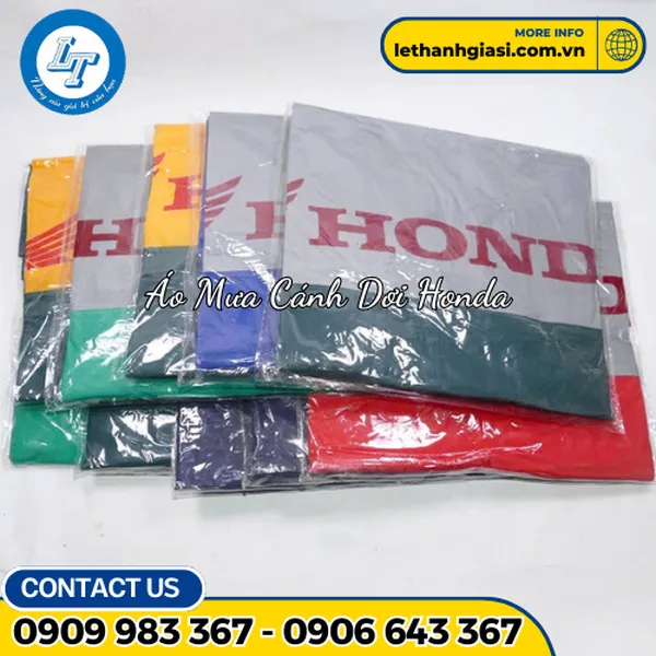 ÁO MƯA CÁNH DƠI HONDA