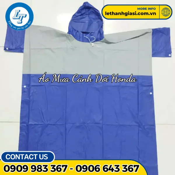 ÁO MƯA CÁNH DƠI HONDA
