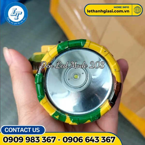ĐÈN PIN SIÊU SÁNG ĐỘI ĐẦU
