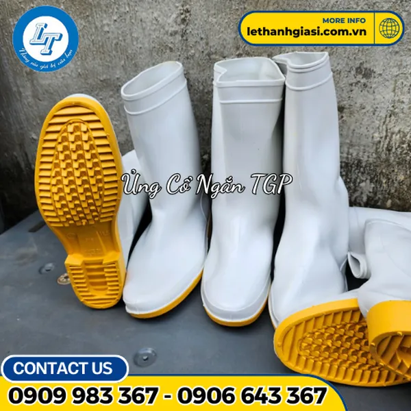 Ủng Nhựa Cổ Ngắn TGP
