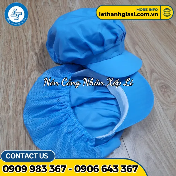 NÓN CÔNG NHÂN XẾP LY