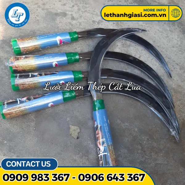 Lưỡi Liềm Thép Cắt Lúa