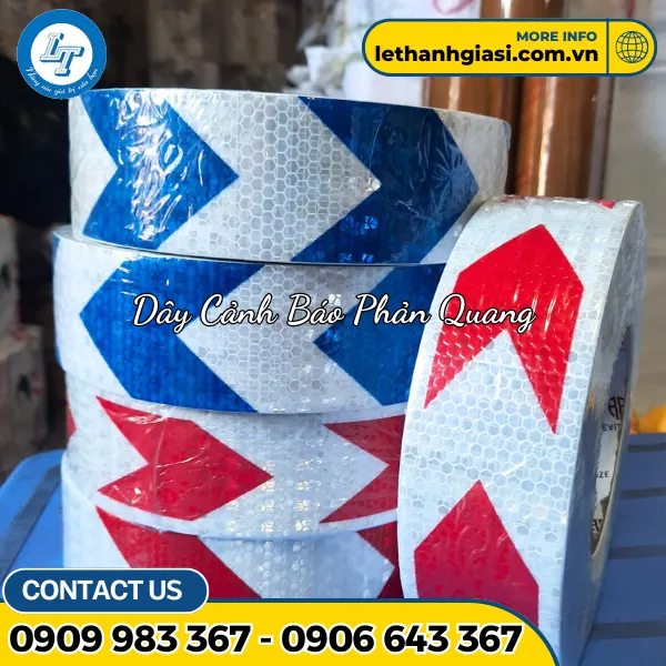 DÂY PHẢN QUANG DÁN NỀN