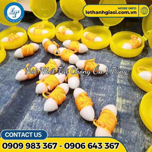 NÚT NHÉT TAI CHỐNG ỒN 1 TẦNG
