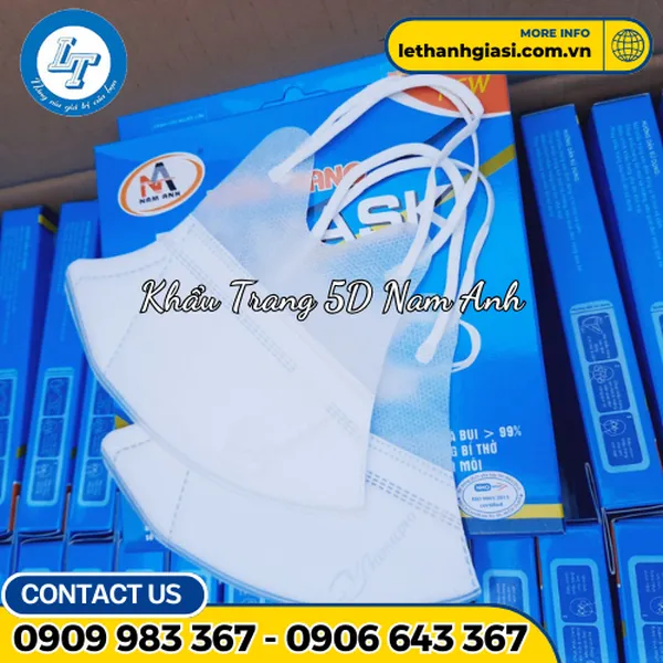 KHẨU TRANG 5D NAM ANH