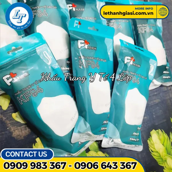 Khẩu Trang Y Tế 4 Lớp