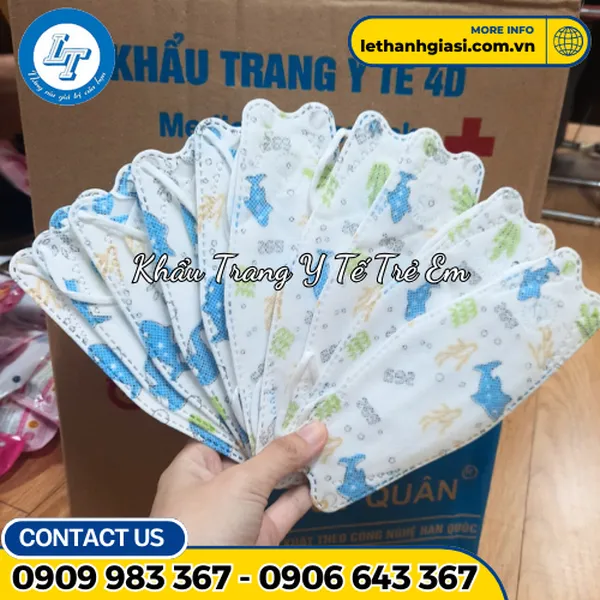 KHẨU TRANG TRẺ EM, NHIỀU MÀU