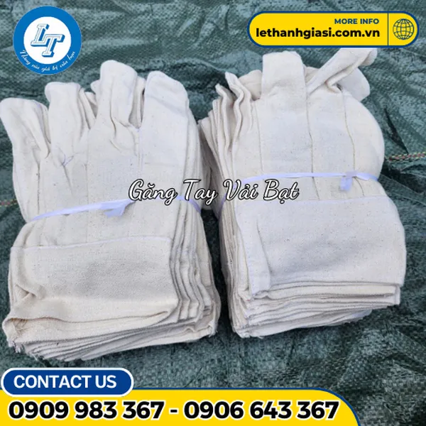 Bao Tay Vải Bạt Ngà
