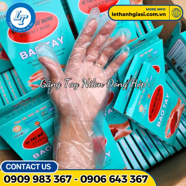 BAO TAY NILON ĐÓNG HỘP