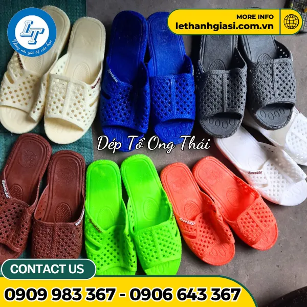 DÉP TỔ ONG NHIỀU MÀU - CHẤT LƯỢNG