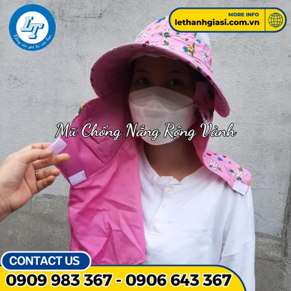 MŨ CHỐNG NẮNG RỘNG VÀNH