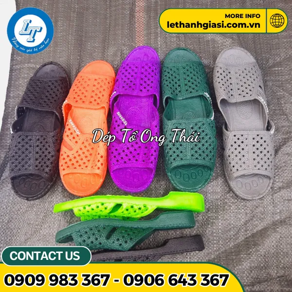 BỎ SỈ DÉP TỔ ONG ĐỦ MÀU - TOÀN QUỐC