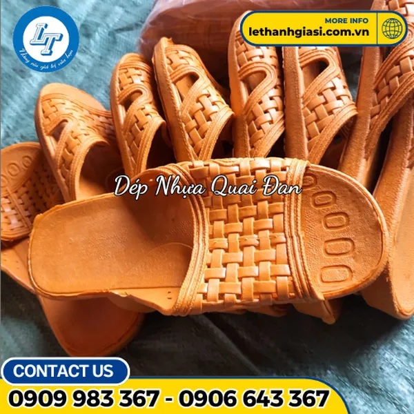 DÉP NHỰA QUAI ĐAN