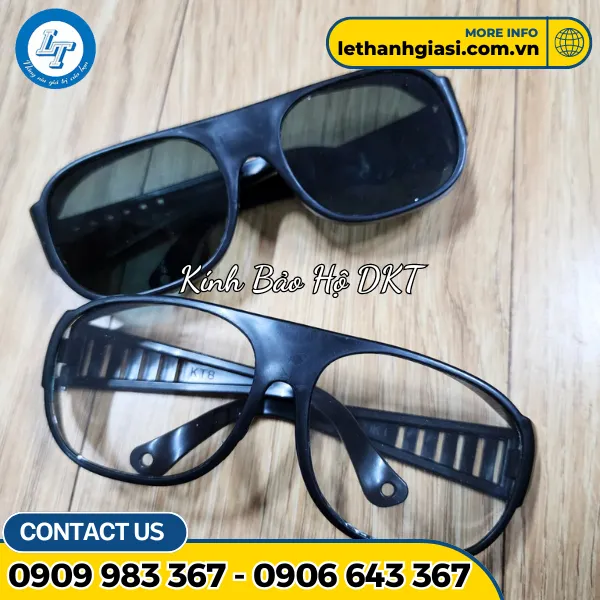 KÍNH BẢO HỘ DKT TRẮNG ĐEN