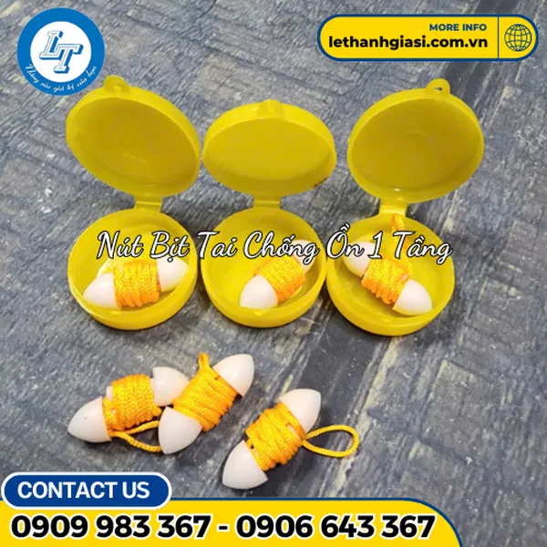 NÚT NHÉT TAI CHỐNG ỒN 1 TẦNG