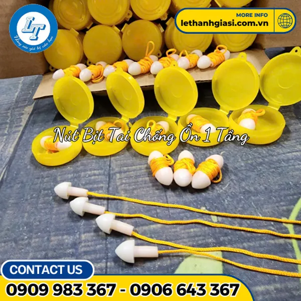NÚT NHÉT TAI CHỐNG ỒN 1 TẦNG
