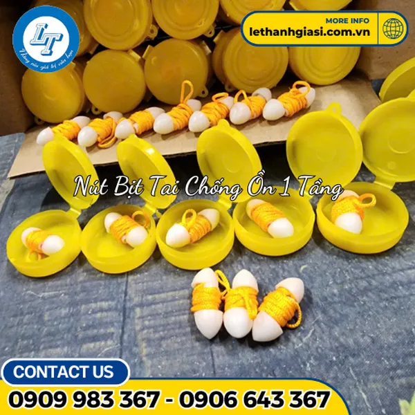 NÚT NHÉT TAI CHỐNG ỒN 1 TẦNG