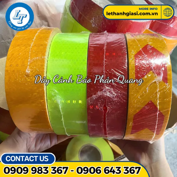 DÂY PHẢN QUANG DÁN NỀN