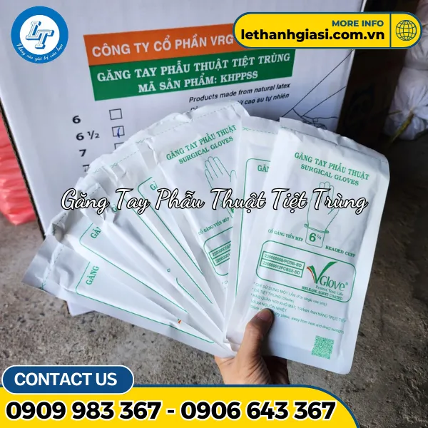 GĂNG TAY Y TẾ TIỆT TRÙNG