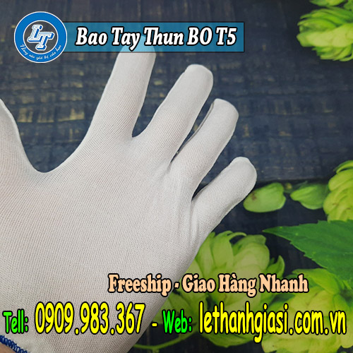 địa chỉ bán bao tay thun trắng bo t5 co giãn tại miền nam thun bo t5