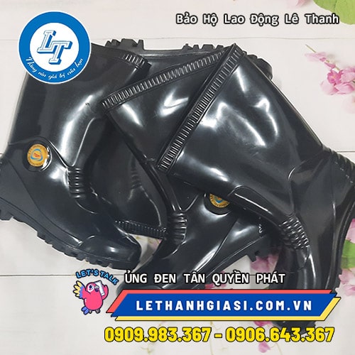 ủng nhựa đen Tân Quyền Phát giá sỉ ủng nhựa đen Tân Quyền Phát giá sỉ